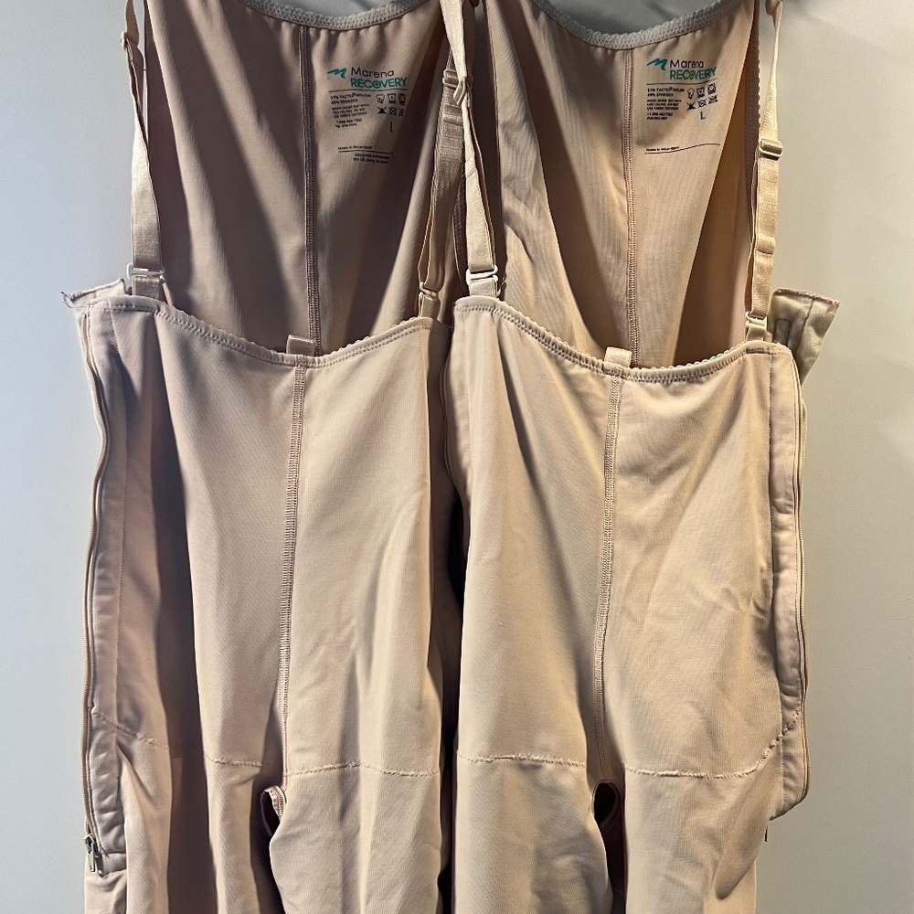 Marena Recovery Tummy Tuck/ Lipo Post-Recovery Size Large, Set Of 2